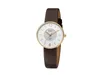 Regent Armbanduhr Damen Analog Uhr dunkelbraun Armband aus Produktbild-Vorschau 1