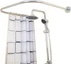 Barre de rideau de douche,Barre de rideau de bain courbe en Voir les images du produit 8