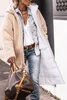 ASKSA Femme Longue Doudoune Chaude Polaire Réversible Veste Voir les images du produit 3