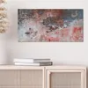 DEQORI Hybrid Leinwand Bild 60x30 cm 'Roter Zerfall' Produktbild-Vorschau 4