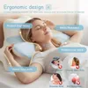 (Modrá) Multifunkční ergonomický polštář z paměťové pěny Náhled obrázku produktu 3