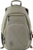 A studio shot of a gray backpack. Produktbild-Vorschau