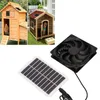 A collage showing a chicken coop, a dog house, a solar panel, and a fan. Anteprima dell’immagine prodotto