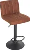 riess-ambiente Drehbarer Barhocker PORTLAND vintage braun Produktbild-Vorschau 9