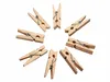 Mini Wäscheklammern Holz Natur 100 Stück Deko Klammern Produktbild-Vorschau 4