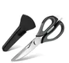 Scherenhalter mit Magnet, 19x8,8 cm, PP, schwarz Voir les images du produit
