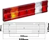 Vetro del faro posteriore sinistro Mercedes Actros Atego Anteprima dell’immagine prodotto 2