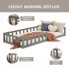 Lit D'Enfant 90x200 cm Lit Montessori avec Barriere en Bois Voir les images du produit 18