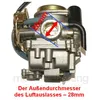 Tuning Racing VERGASER Auto Choke KIT für Barton Citizen 50 Produktbild-Vorschau 2