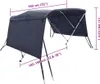 vidaXL 3-Bow Bimini-Top mit Seitenteilen 183x(185-198)x137 Produktbild-Vorschau 8