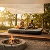 Avenli lit gonflable / matelas de camping gris 191x137x25 Voir les images du produit 10