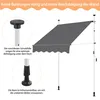 Yaheetech Balkonmarkise mit Handkurbel 150 cm L, Produktbild-Vorschau 7