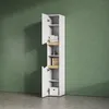 Badschrank Livinity Timavo Weiß 30 x 180 cm mit Türen, und Produktbild-Vorschau 7