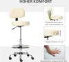 HOMCOM Barhocker Drehstuhl Höheverstellbarer Barstuhl mit Produktbild-Vorschau 7
