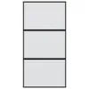The Living Store Schiebetür Schwarz 102,5x205 cm Hartglas Produktbild-Vorschau 5