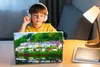 MuchoWow® Laptop Aufkleber Sticker Cover Farbige Häuser in Produktbild-Vorschau 3