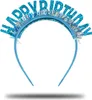 Oblique Unique Haarreifen Happy Birthday irisierend Produktbild-Vorschau 3