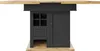 Flieks Table de salle à manger extensible avec armoire, Voir les images du produit 9
