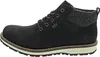 A side view of a black men's boot. Produktbild-Vorschau