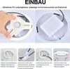 Installation steps for a ceiling light. Produktbild-Vorschau
