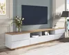 Lowboard moderner TV-Schrank in weißer Ausführung (für Produktbild-Vorschau 1