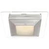 LED Deckenlampe, Chrom, verspiegelt, quadratisch, satiniert Produktbild-Vorschau 6