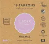 Ginger Organic - Biologische Tampons - Normal Produktbild-Vorschau 2
