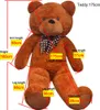 vidaXL Mäkký plyšový medvedík XXL hnedý 160 cm Náhľad obrázku produktu 6