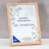 2er Set A4 Bilderrahmen Natur Eiche Optik 21x29,7  EU Produktbild-Vorschau 4