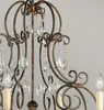 Żyrandol Chateau kawowy 6xE14x60W kryształ Podgląd zdjęcia produktu 2