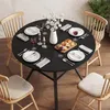 BEALIFE Table de salle à manger ronde 100 cm de diamètre | Voir les images du produit 8