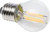 LED Filament Tropfen 4,5W E27 470lm 2700K klar Produktbild-Vorschau 3