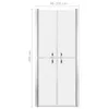 vidaXL Douchedeur Mat veiligheidsglas, 101x190 cm Productafbeelding-voorbeeld 5