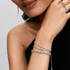 PANDORA Funkelndes Tennisarmband 593927C01 Damenarmband Produktbild-Vorschau 5
