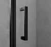 doporro Eck-Duschkabine 90x90x195cm Eckdusche in schwarz Produktbild-Vorschau 5
