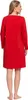 A woman wearing a red nightgown, viewed from the back. Produktbild-Vorschau