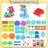 Knete Set für Kinder mit Eismaschine, Nudelmaschine und Produktbild-Vorschau 5