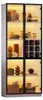 LED Vitrine Hochschrank Standvitrine mit LED-Beleuchtung Produktbild-Vorschau 14