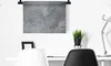 MuchoWow® Wandteppich Wandbehang Beton - Grau - Riss 60x45 Produktbild-Vorschau 4