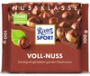 Ritter SPORT 5211927009 Ritter SPORT Voll-Nuss Schokolade Voir les images du produit 1
