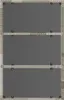 vidaXL 6-tlg. Garten-Lounge-Set mit Kissen Grau Poly Rattan Produktbild-Vorschau 4