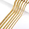DonDon® Herren Halskette Panzerkette Edelstahl goldfarben Produktbild-Vorschau 8