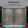 Duschabtrennung Walk in Falttür Dusche 90 x 195cm Faltbar & Produktbild-Vorschau 6