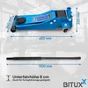 BITUXX Hydraulischer Rangierwagenheber 3T extra flach Produktbild-Vorschau 3