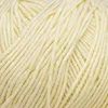 A close-up view of a ball of light yellow yarn. Náhled obrázku produktu