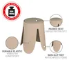 WENKO Badhocker Mod. Comiso Beige matt, belastbar bis 180 Produktbild-Vorschau 4