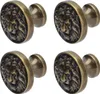 4set Lion Head Zink Legierungstr Griff moderne antike Produktbild-Vorschau 5