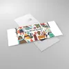 Bilder auf glas - Winter Baum Wald Tiere - 120x50cm - Produktbild-Vorschau 2