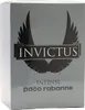 Graue Verpackung von Invictus Intense mit schwarzen Flügeln und weißem Schriftzug, Markenname Paco Rabanne unten in Großbuchstaben. Produktbild-Vorschau