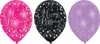 Amscan 9901070, Spielzeugballon, Latex, Schwarz, Pink, 10 Produktbild-Vorschau 2